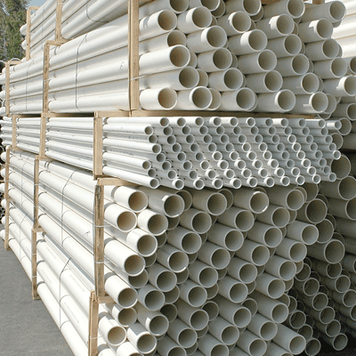 18 Pipe Plain End PVC Schedule 40 - Harrington Industrial Plastics