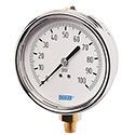 Wika 30025D006G4 3 TI.30 Bimetal Mechanical Thermometer Stainless Steel