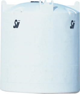 Snyder Industries 65-Gallons Plastic White Water Storage Tank in